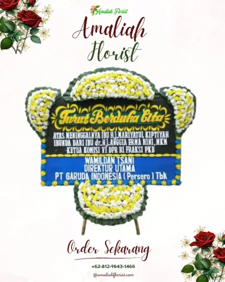 Papan Bunga Duka Panang Enim